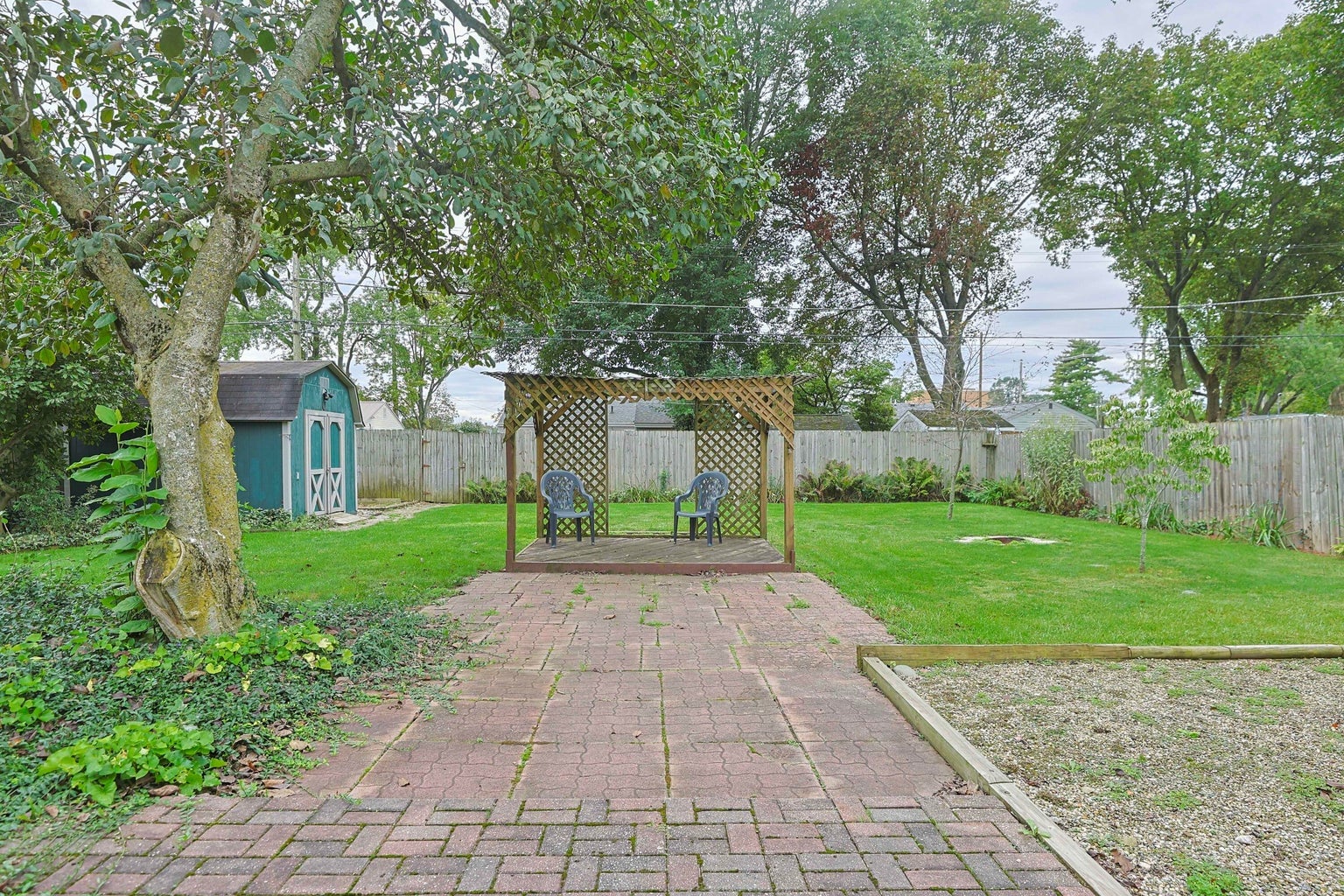 sheff rear yard